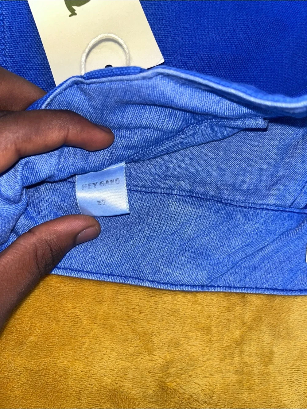 JGoods Wide Leg Pants in Bright Blue
